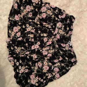 American Eagle Floral Skirt